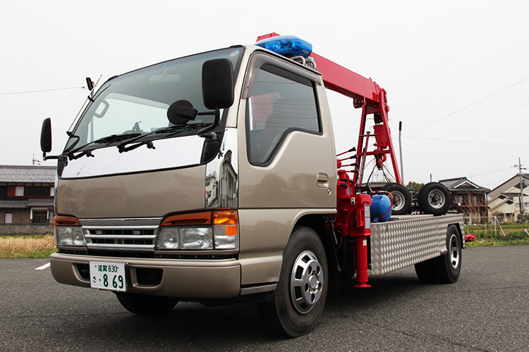 3tレッカー車・クレーン付