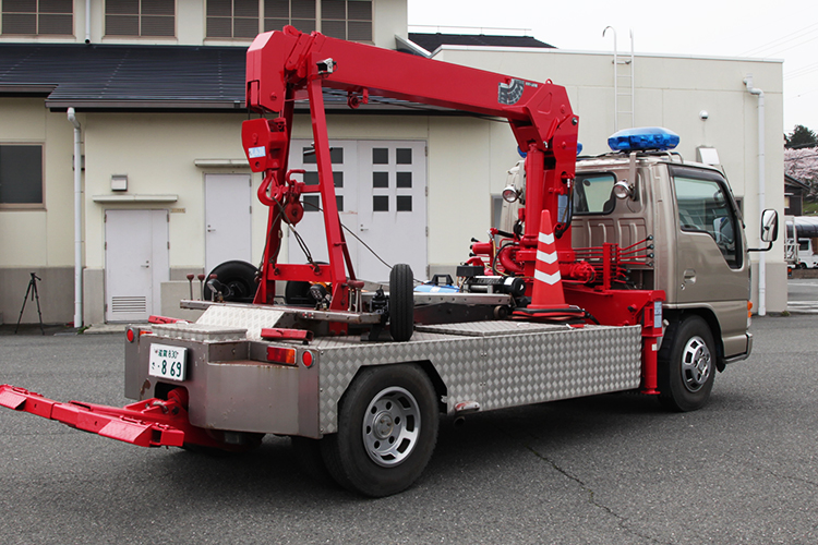 3tレッカー車・クレーン付