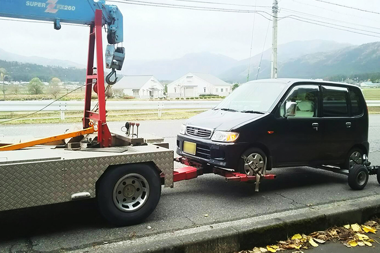 4tクレーン付き積載車