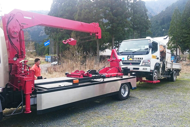 4tクレーン付き積載車